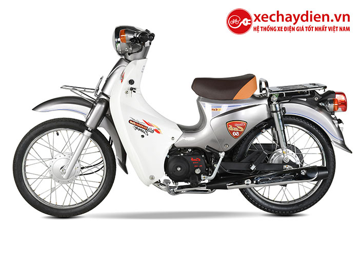 Xe Cub 81 Japan màu bạc