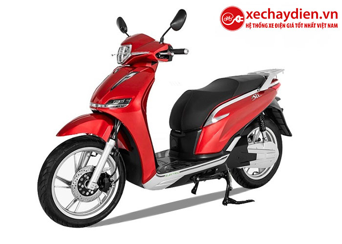 Xe máy điện Pega eSH màu đỏ mới nhất 2020