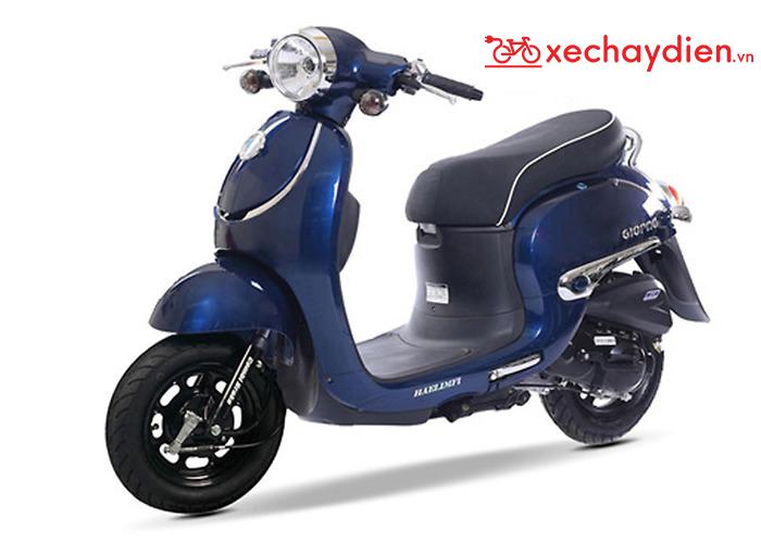 Xe ga 50cc Giorno tem nổi - Màu Xanh Đậm 2020