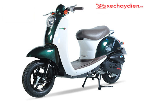 Xe ga 50cc Scoopy Màu Xanh Bộ Đội