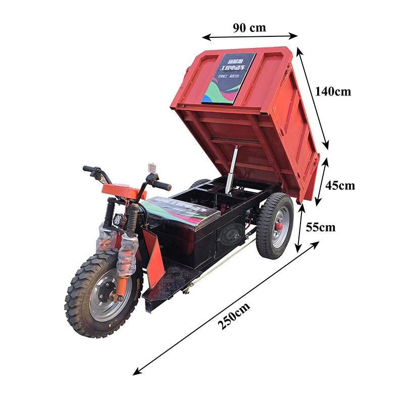 XE ĐIỆN CHỞ HÀNG 1500KG MODEL HEV3 