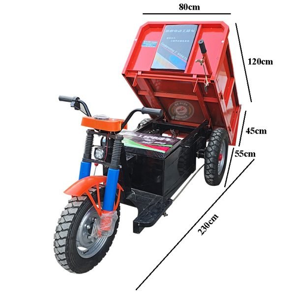 XE ĐIỆN CHỞ HÀNG 1000KG MODEL HEV4 