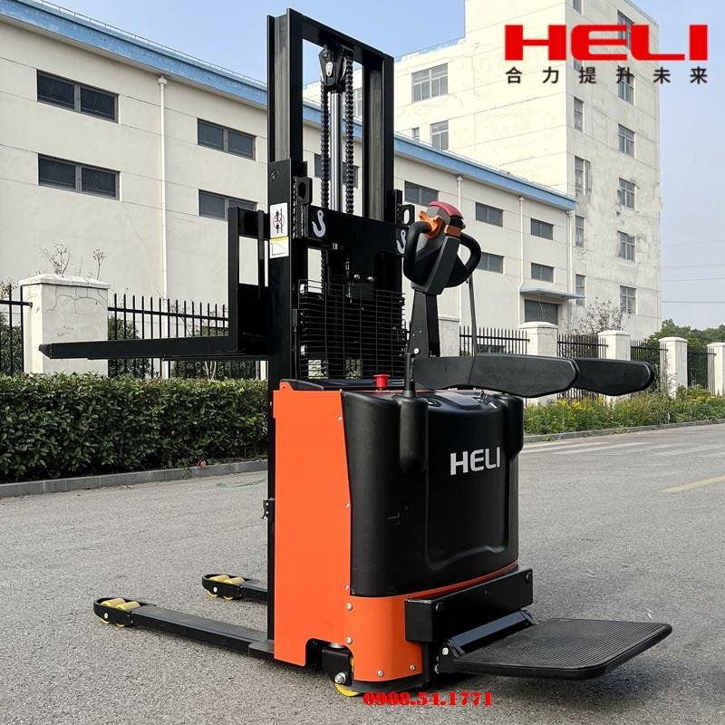 Xe nâng tay điện cao 1.5 tấn HELI CDD15J-RE đứng lái 